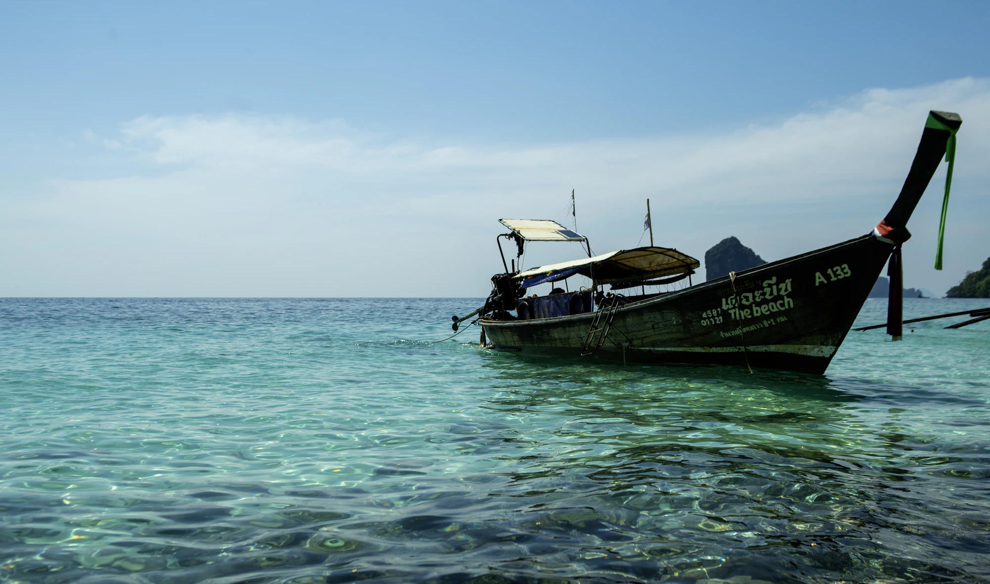 A quiet stretch of Thailand coast